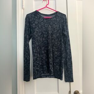 Rare Lululemon Dappled Floral True Navy/Ocean Air Long Sleeve